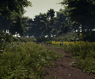 Forest Knoll Set - UE4
