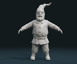 Gnome Sculpture