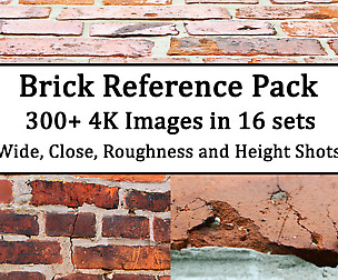 Bricks Bricks Bricks - 4K Texture Reference Pack