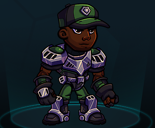 Scifi Marine Character