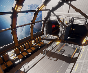 Sci Fi Space Station