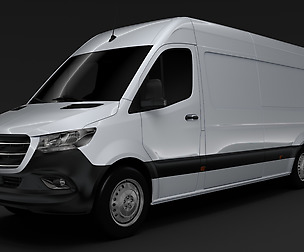 Mercedes Benz Sprinter Panel Van L4H2 RWD 2019