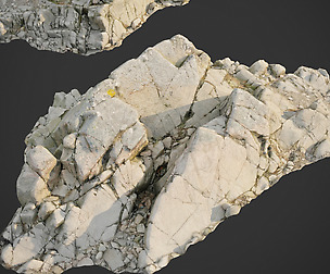 3d scanned rock cliff G2