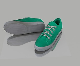 Pair of summer shoes