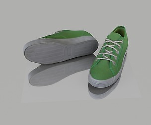 Pair of summer shoes