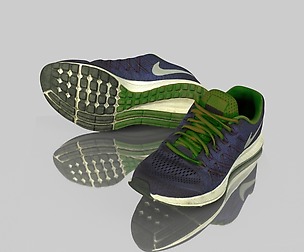 Pair of sneakers