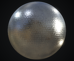 Hammered Pewter PBR Substance