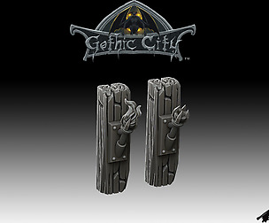 Gothic City Torch Posts - KICKSTARTER is LIVE!!!!