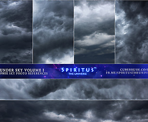 100 FREE THUNDER SKY PHOTO REFERENCES - Vol. 1