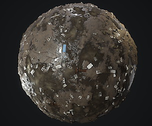 Wet Mud Wasteland Substance