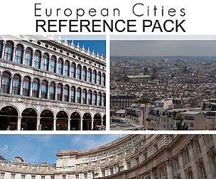 Ref Pack - European Cities - 372 Photos