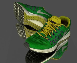 Sneakers lowpoly
