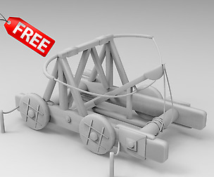 Catapult FREE Low-Poly
