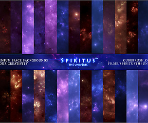 35 SPACE BACKGROUNDS - PACK 34