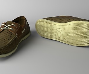 Leather shoes