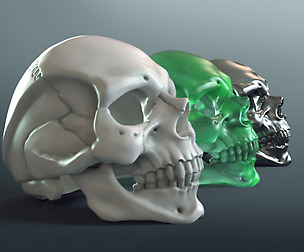 Skull Ring 3D-Print