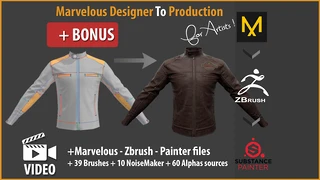 Marvelous Designer To Production for artists ! cover