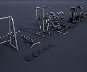 Gym Props PACK 02