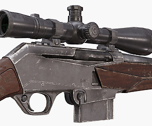 BAR Mk3 Sniper Rifle