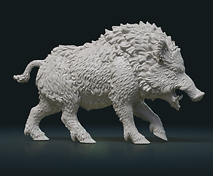 Wild Boar Figure