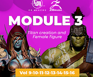 Module 3: Titans & Heroines - 3D Art School