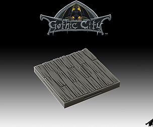 Gothic City Wood Floor - Our KICKSTARTER is LIVE!