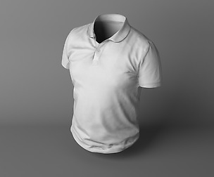 T-shirt low poly