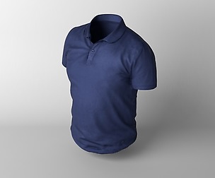 T-shirt low poly