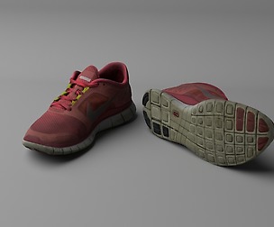 Pair of Nike shoes