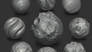 Landscape Generator - ZBrush Brushes cover