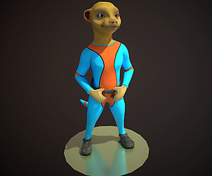 Meerkat Character
