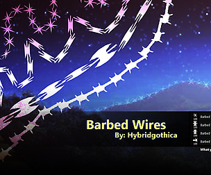 Barbed Wires Brushes.