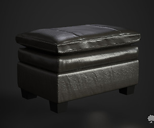 Gleason chair Ottoman