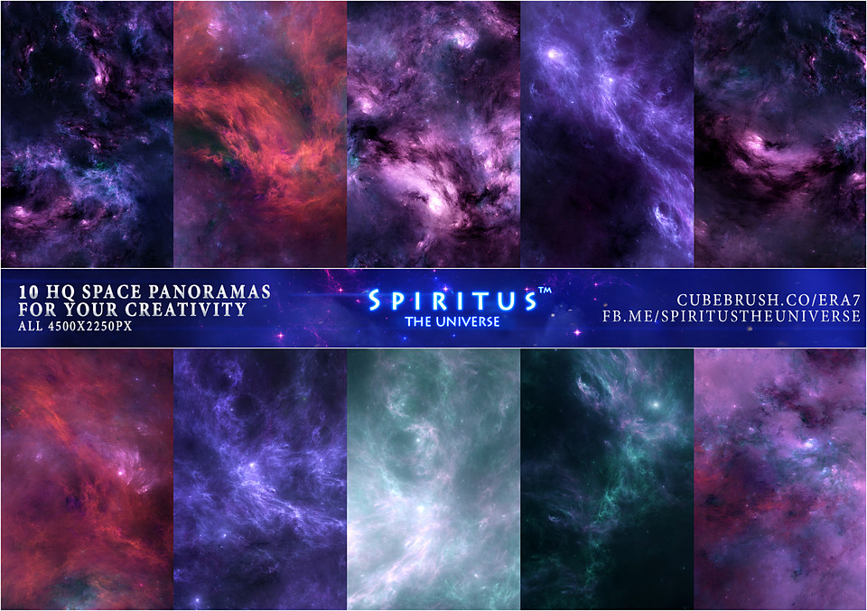 10 HQ SPACE PANORAMAS - PACK 41