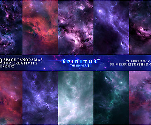 10 HQ SPACE PANORAMAS - PACK 41