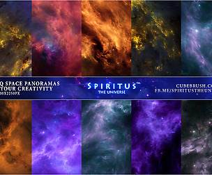10 HQ SPACE PANORAMAS - PACK 42