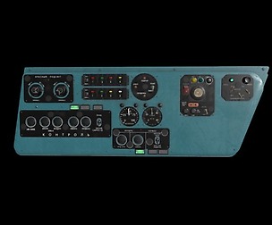 Mi-8MT Mi-17MT Left Side Console Russian