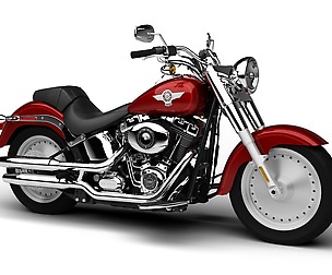 Harley-Davidson FLSTF Softail Fat Boy 2015