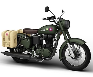 Royal Enfield Classic Pegasus 2018 3D