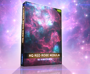 FREE HQ RED ROSE NEBULA - PACK 47