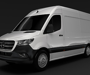 Mercedes Benz Sprinter Panel Van L2H2 RWD 2019