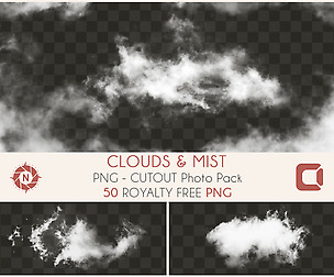 Clouds and Mist - PNG Photo Pack