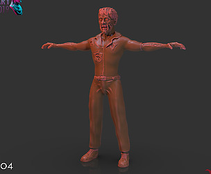 Zombie Timelapse + Model