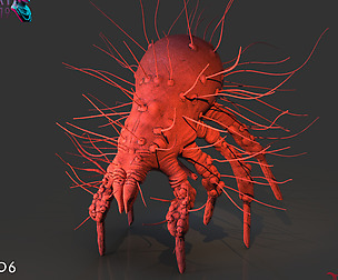 Dust Mite Timelapse + Model