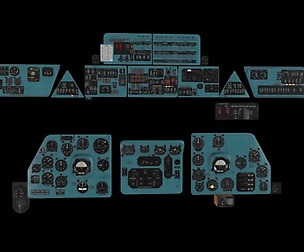 Mi-8MT Mi-17MT Panel Boards Russian