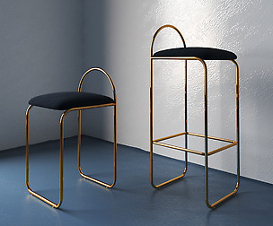 Maison Stool render