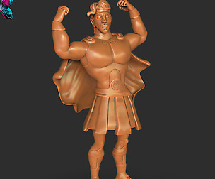Hercules Timelapse + Model