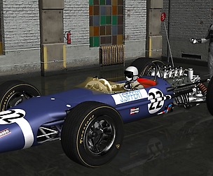 Car - Lotus 49 - 1967 - 22 Jo Siffert - Formule 1