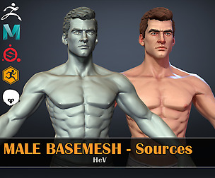 Male Basemesh - Source Bundle