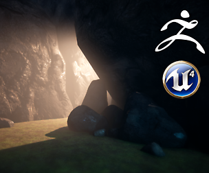 Create A Rock Set For Video Games in ZBrush